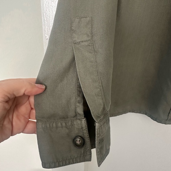 TOPSHOP Button down tencel top - Picture 5 of 6